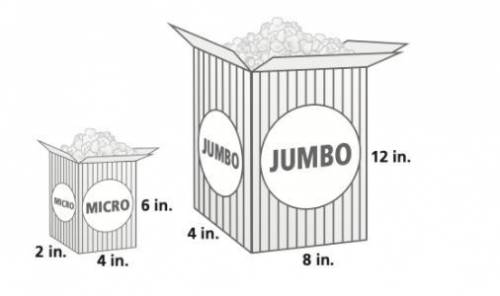 How many square inches of cardboard are needed to make the micro box? (There is no top on the box.)