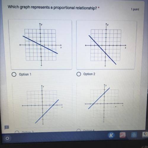 PLEASE HELP . 
Which graph represents proportional relationships?