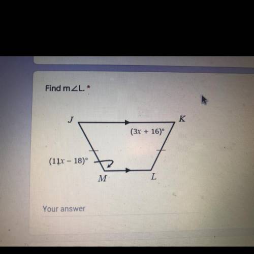 I need to find angle L
