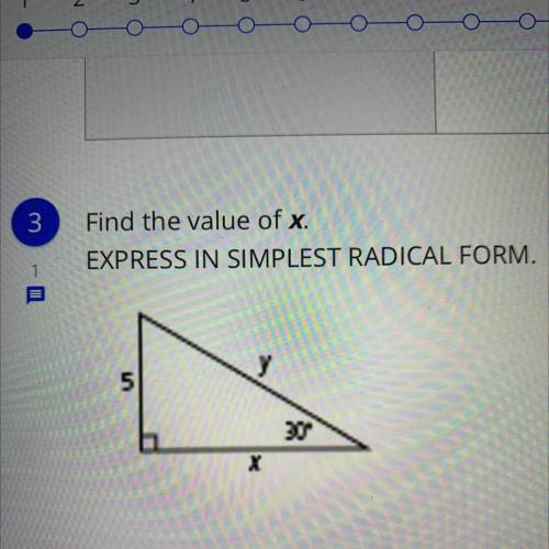Express in simplest radical form