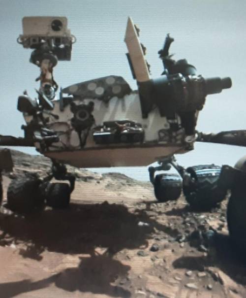 This is Curiosity Rover (Percy's cousin). It has been living on Mars for more than 8 years. What es