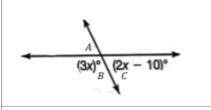 Use the figure below to find the value of X
(find the value of x)
The figure is in the photo