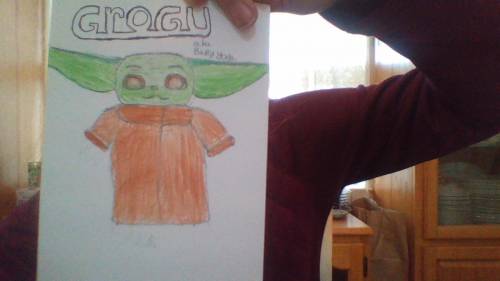 I drew baby yoda!
does it look anything like baby yoda or does it need work?