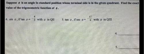 Whats the answer for 4 and 5? Please I need the answers ASAP.