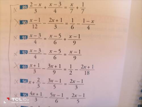 Podéis ayudarme con ecuaciones de primer grado?