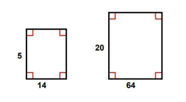 Determine whether the polygons are similar. 
Not Similar 
Similar