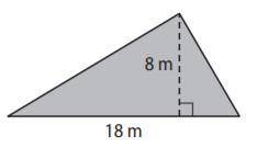 Find the area of this triangle.