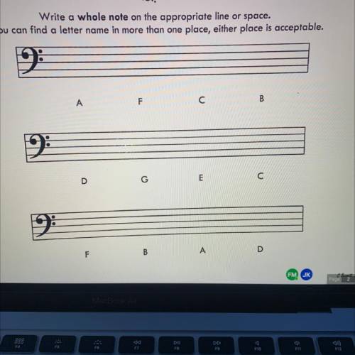 How do i do the notes?