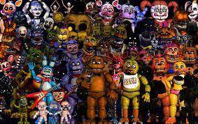 . 
WHERE ALL MY FNAF FANS AT WHO IS YOUR FAVORITE OUT OF THEM ALL PICK ATLEAST 3
