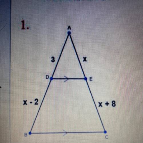 HELP ME FIND X PLSSS. working with similar triangles. i’ll literally love you forever