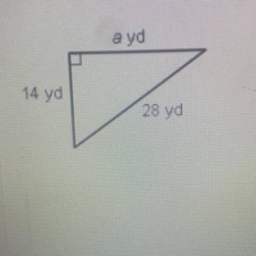 Solve for a. please help me thanks