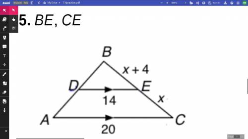ALGEBRA Identify the similar triangles. Then find each measure.

-Willl give brainliest
-Please do