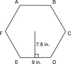 The surface of a table to be built will be in the shape shown below. The distance from the center o
