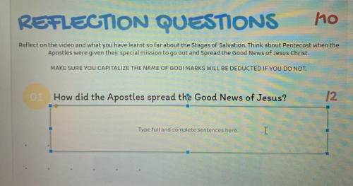 Hey, guys please help and answer the question below about how they spread the good news of Jesus