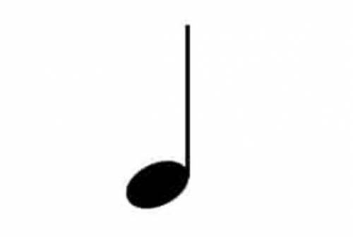 Which musical note is this?​