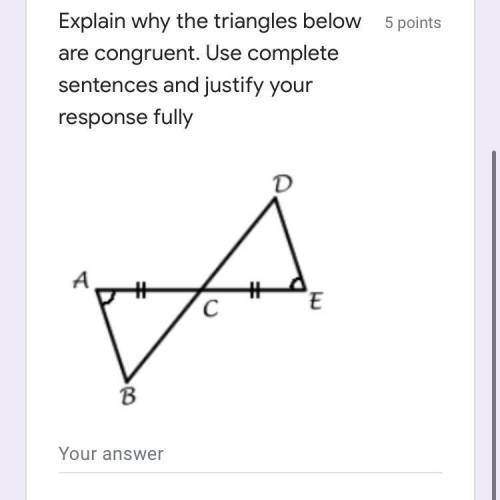 HELP! Congruent Triangles!