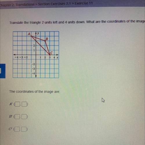 What are the coordinates for A,B and C