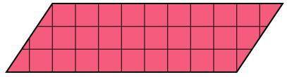 What is the area of the parallelogram below?

20 square units
30 square units
26 square units
33 s