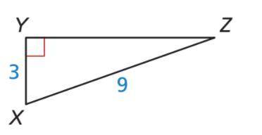 Solve the right triangle below. Round all your answers to the nearest tenth. Measure of angle X = _