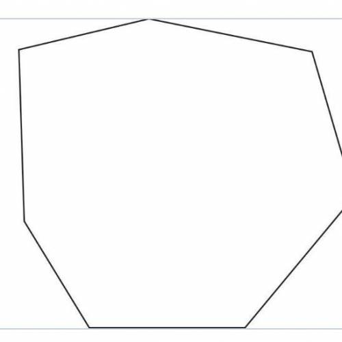 Find the sum of the interior angle measures of the polygon. 
Please help!