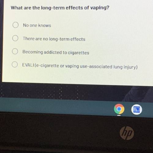 What are the long-term effects of vaping?