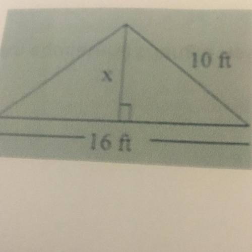 How to find the missing side of a triangle