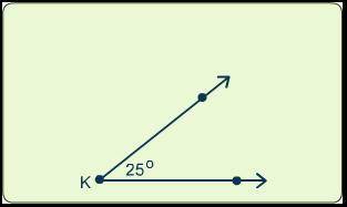 What is the measure of an angle that is the complement of angle K?