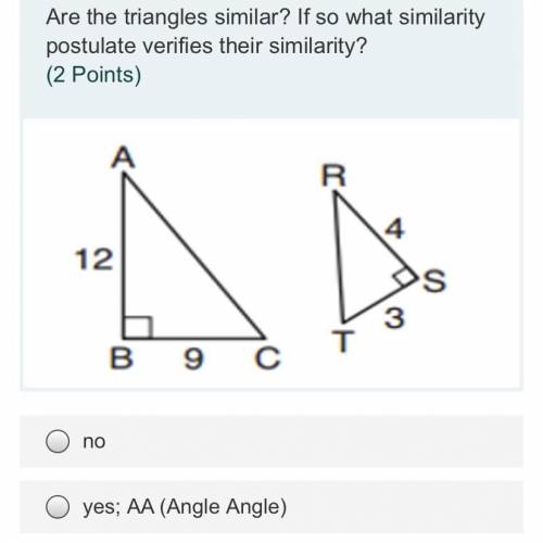 Triangle congruence and similarity. ASA, SSS, SAS, or AAS? Picture included*