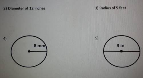 PLEASE HELP

Determine if the area and circumference of the circle given in the following informat