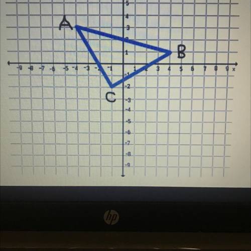 PLEASE HELP ME If you dilate the triangle ABC, with the center at the origin, using a scale factor
