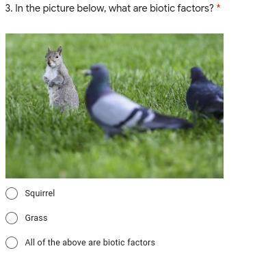 N the picture below, what are biotic factors?