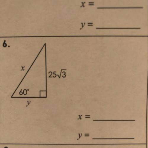 Unit 8: right triangles and trigonometry 
Homework 2: special right triangles
HELP PLEASE!!
