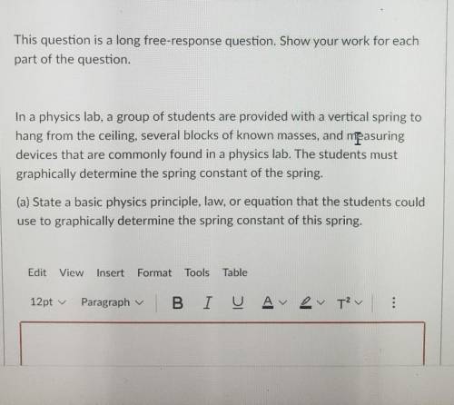 I need help on this frq please will be so helpful doesnt take too long. i dont want to fail physics