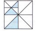 What fraction of the shape is shaded?