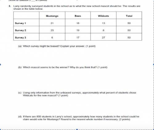 Which survey might be biased explain your answer.