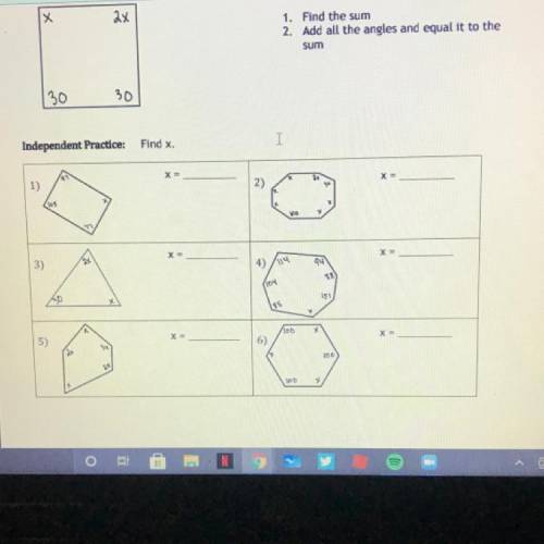 Help with answers please! i have to show work as well