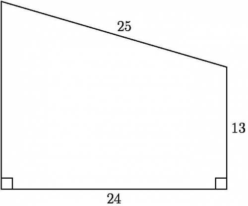 Find the perimeter of the trapezoid below.