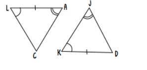 Can you prove the triangles below are congruent? Explain why or why not.