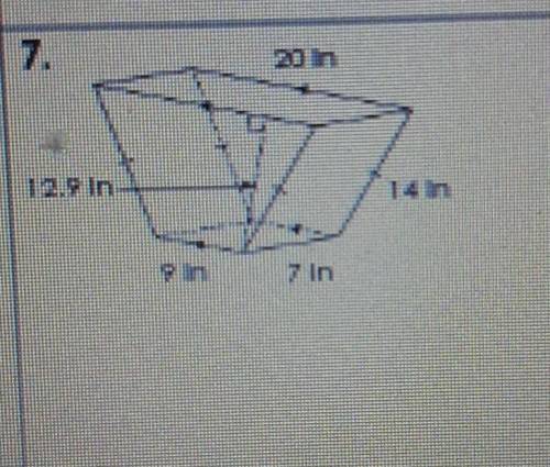 Plz find the volume of this figure i really need help​