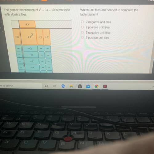 Which unit tiles are needed to complete the fraction