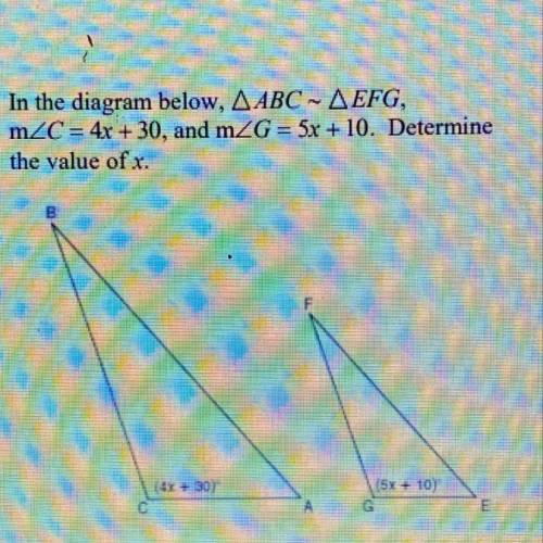 PLZ HELP ME IT IS A QUIZ ON SIMILAR TRIANGLES If u can’t help me with this one I have more I could