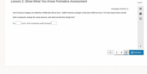 (math formative assessment) Hey guys! Can I please get some help???? Asap