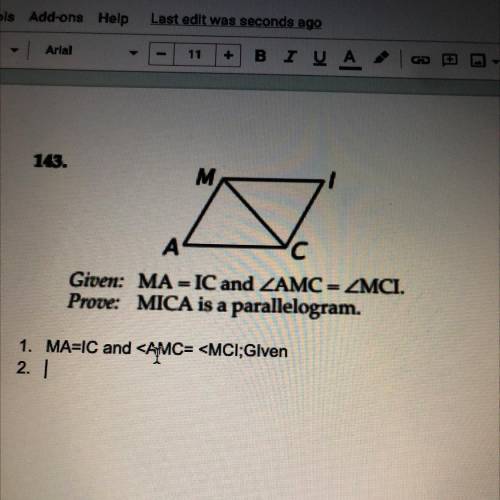 How do you prove something as a parallelogram?