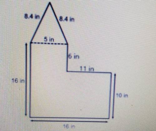 1. What is the perimeter of the composite figure below?do it step by step