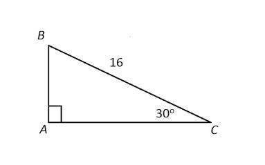 3. Solve for the side length of BA and AC. * (image attached)

1 point
Captionless Image
BA = 8, B