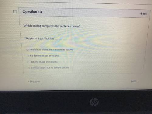 Help please! Test on matter. Don’t know.