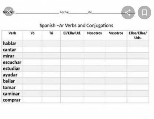 Spanish homework answers​