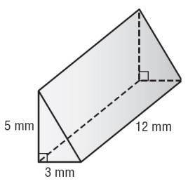 What is the volume of the prism?
*Do NOT round your answer.