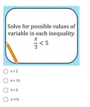 Please help me!
[One Step Inequalities]