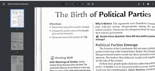 Worth the Max points.

Summarizing What Matters: The Birth of Political Parties Directions: Comple